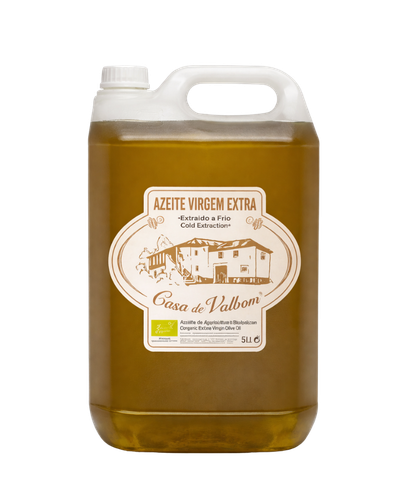 Azeite Virgem Extra Biológico Casa de Valbom 5L
